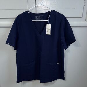 FIGS women’s Navy Blue scrub top